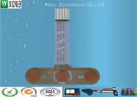 3 Key FPC pojemnościowy dotykowy obwód, wodoodporny elastyczny membranowy przełącznik Professional