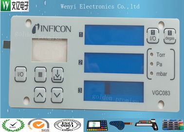 Multi Layer Circuit Polydome Switch Control Panel klawiatury Cztery okna wyświetlacza Łatwe ściąganie paska