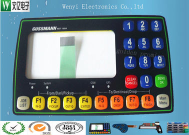 0,2 mm wodoodporny przełącznik membranowy PET