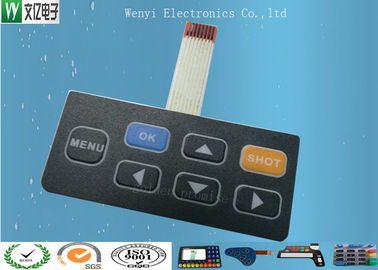 Elastyczny panel sterowania membraną / klawiatura membranowa Pcb Metalowa kopuła 4 mm