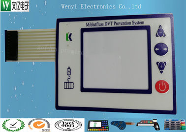 Membranowy panel dotykowy z przełącznikiem Polydome ze złączem Nicomatic, 3M9448 Adhesive