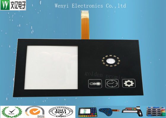 Sztywny przełącznik membranowy PCB, panel przełączników membranowych FPC