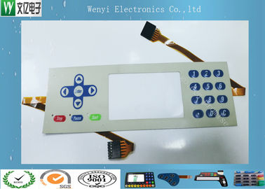 Klawiatura kontrolna Wyczyść LCD Pojemnościowa membrana dotykowa Molex Connector 1.27mm Pitch