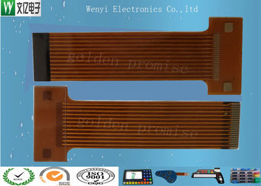 ZłĘ ... cze Złoty 2-mm Pitch FPC Elastyczne obwody drukowane, Silkscreen Flex Circuit Board Connectors